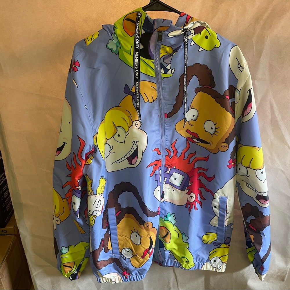 Members Only X Nickelodeon Windbreaker NWOT